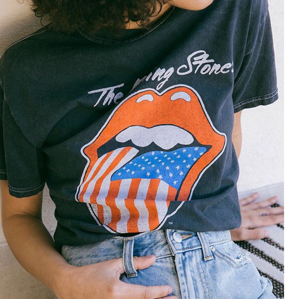 Rolling Stones Distressed T-Shirt